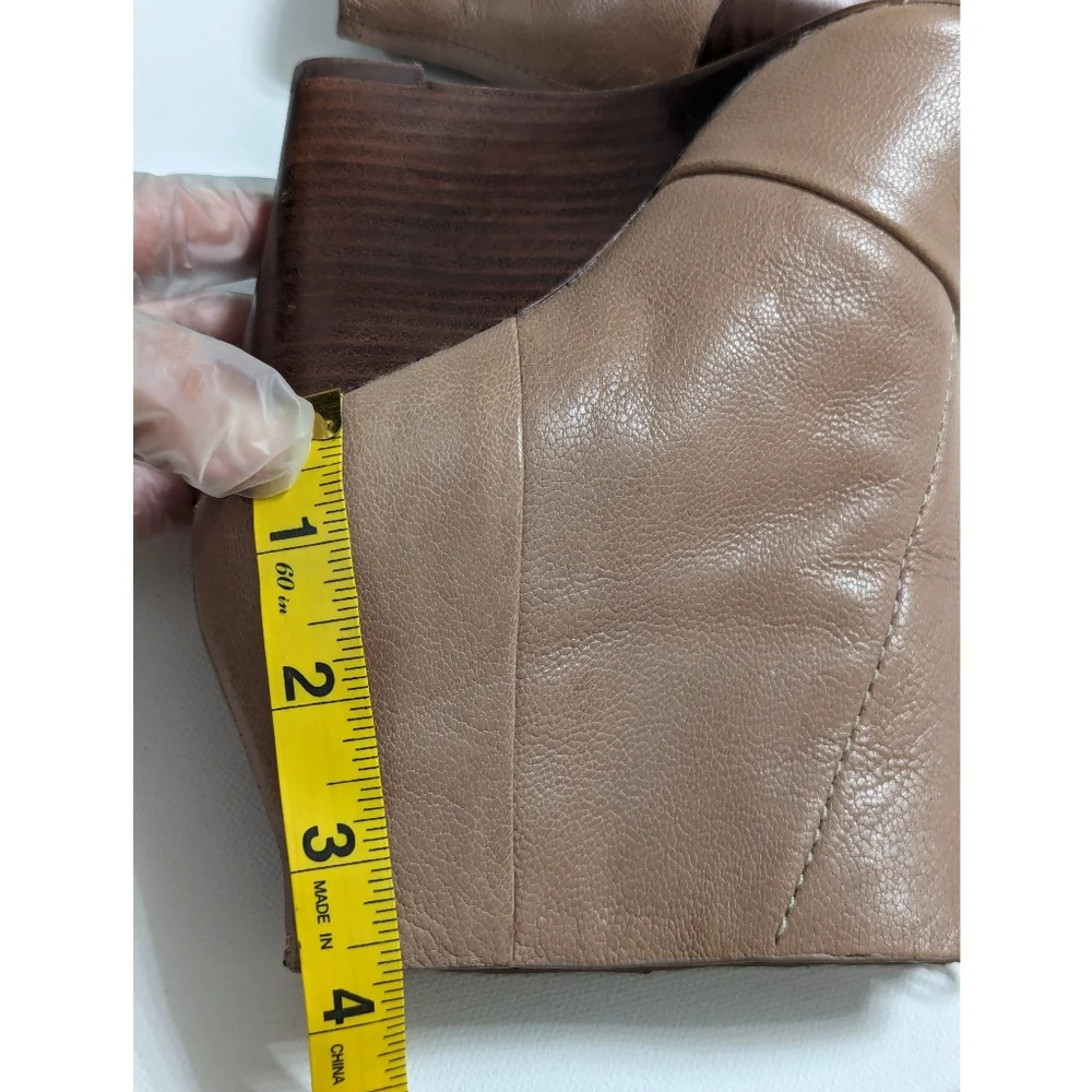 Joe's Leather Wedge Ankle Boots Women's Size 6 - Picture 14 of 14